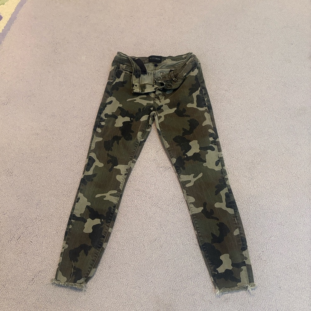 Black Orchid Camouflage Skinny Jeans
